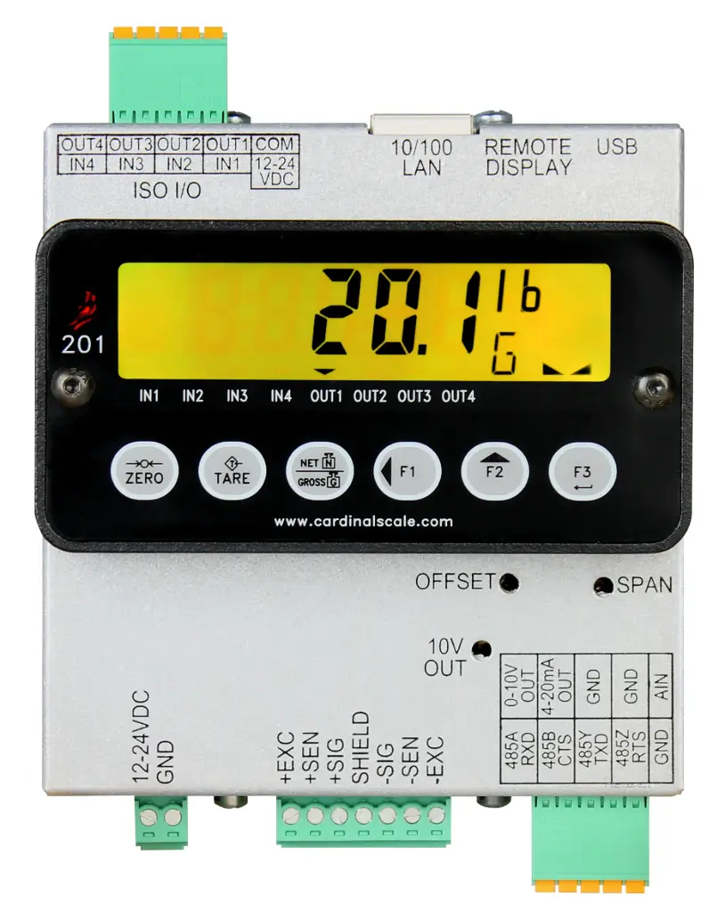 [201] CARDINAL 201 MODBUS SCALE INDICATOR