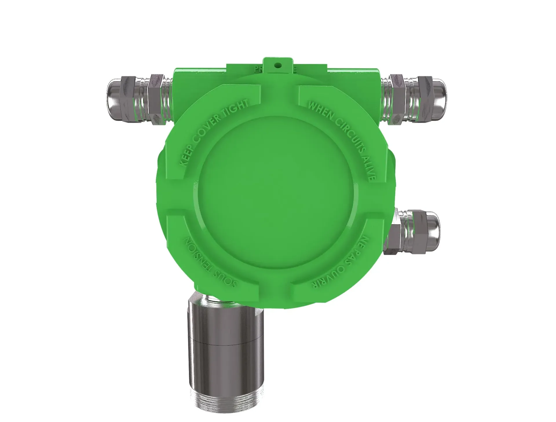 PQN-S-6534 - Détecteur de gaz oxygène, sans affichage (Standard, Aluminium)